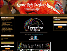 Tablet Screenshot of chameleonsonly.com